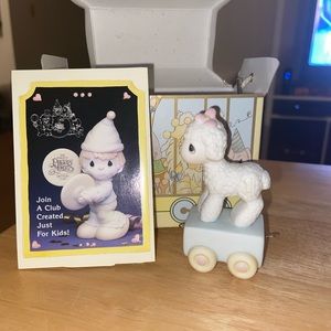Precious moments (birthday series) lamb figurine